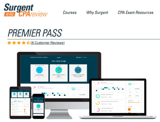 Picture of Surgent's Premier Pass course