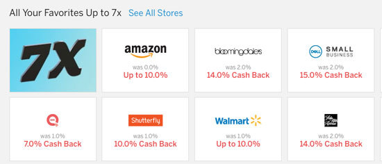 List of Popular Ebates Merchants