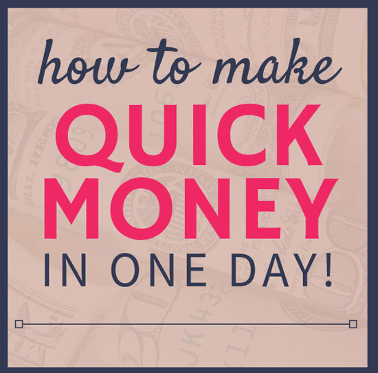 earning money quickly