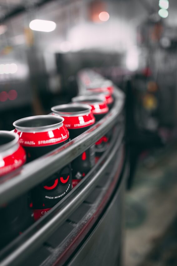 a close up of a stack of poker chips